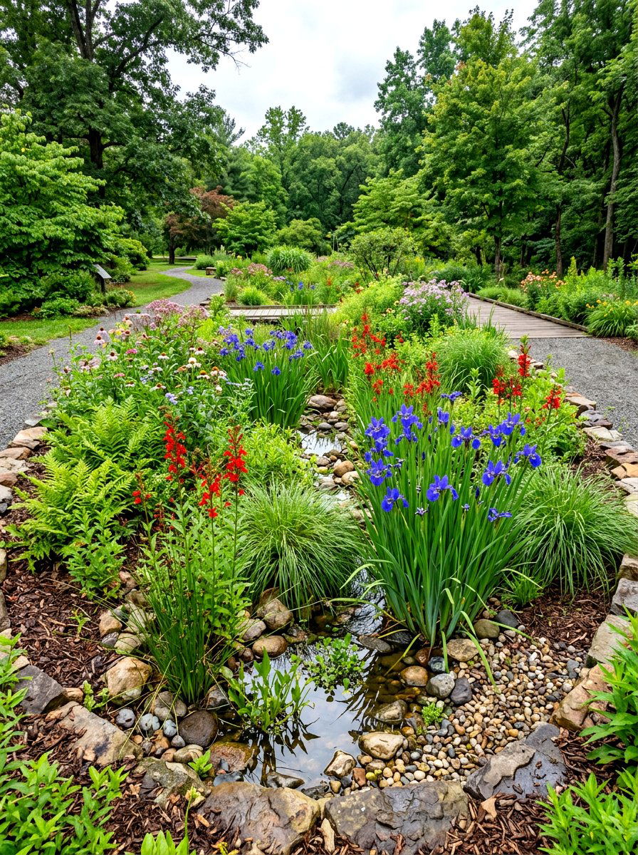 Rain Garden - 30 four season garden ideas