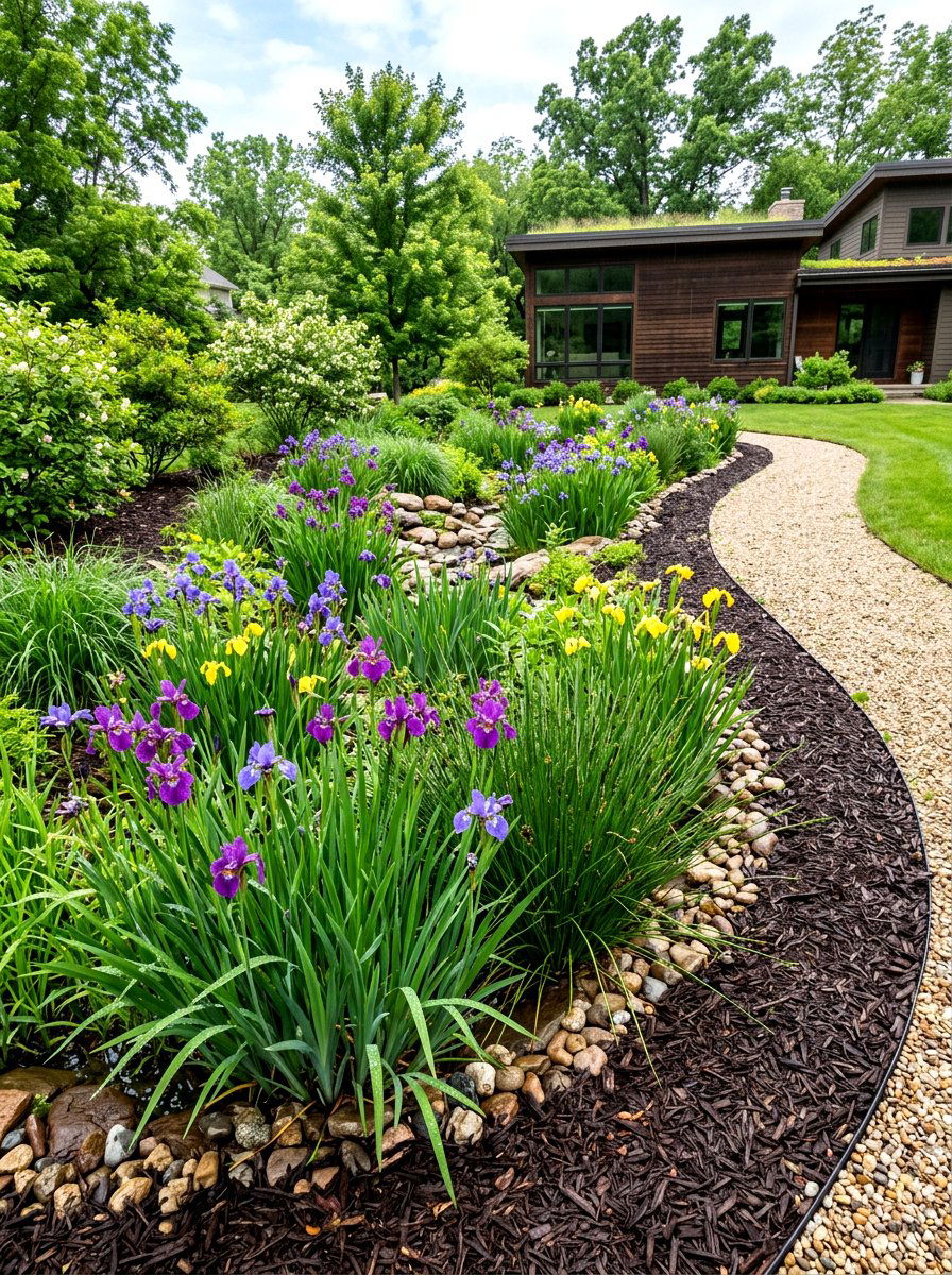 Rain garden landscaping - 30 bird friendly backyard landscaping ideas