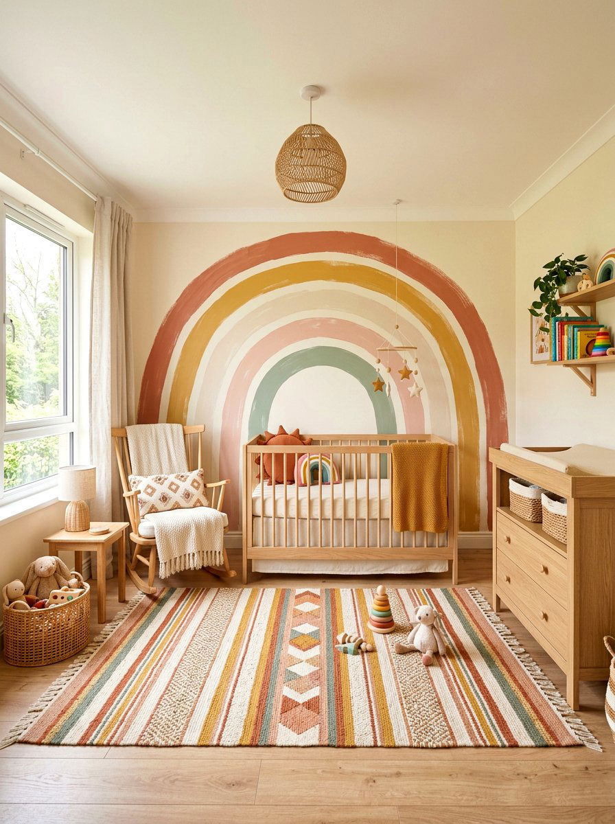 Rainbow Girl Nursery - 30 girl nursery ideas