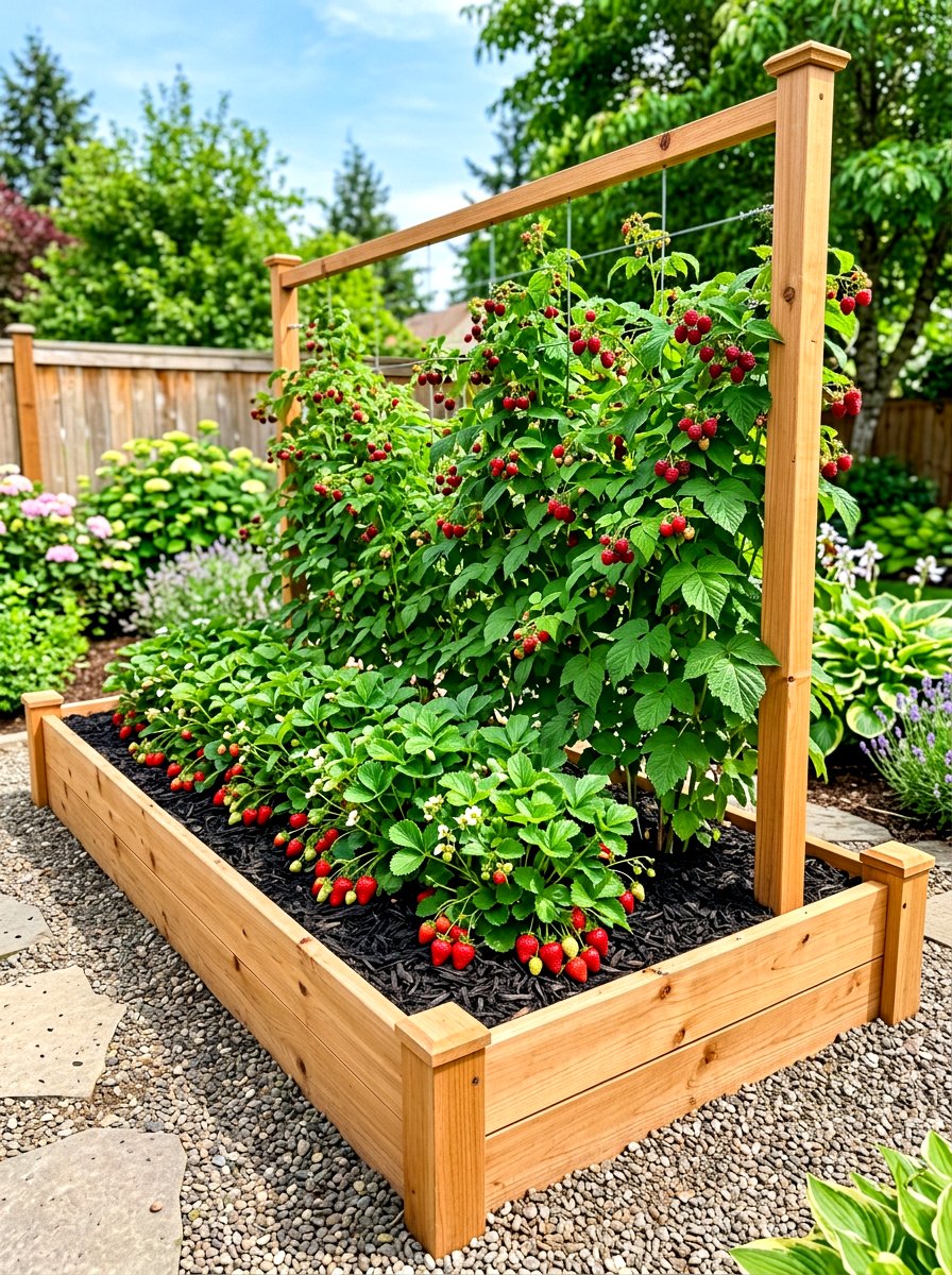 Raised Bed Berry Mix - 30 berry garden ideas