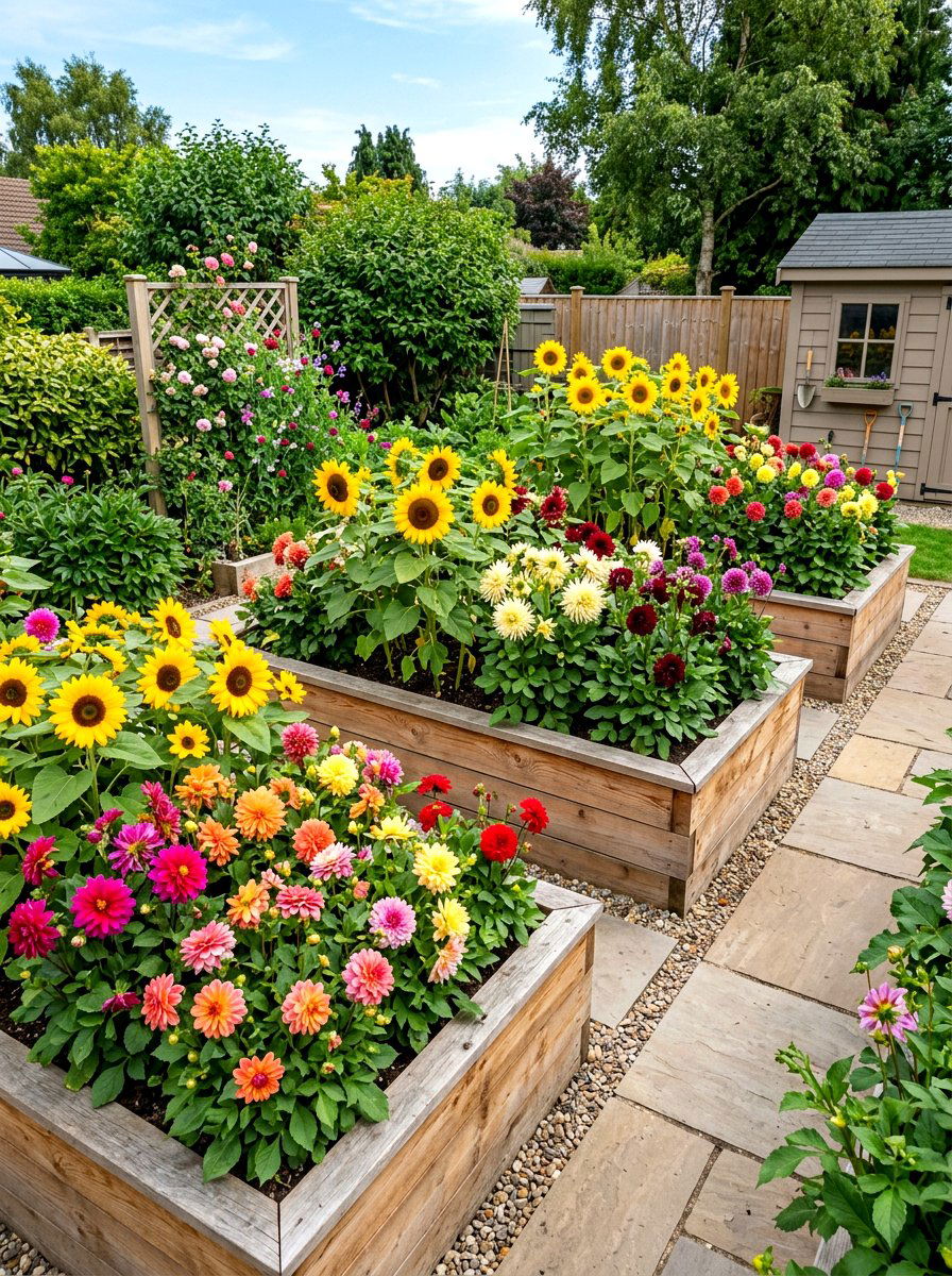 30 Backyard Cutting Garden Ideas for Endless Fresh Blooms
