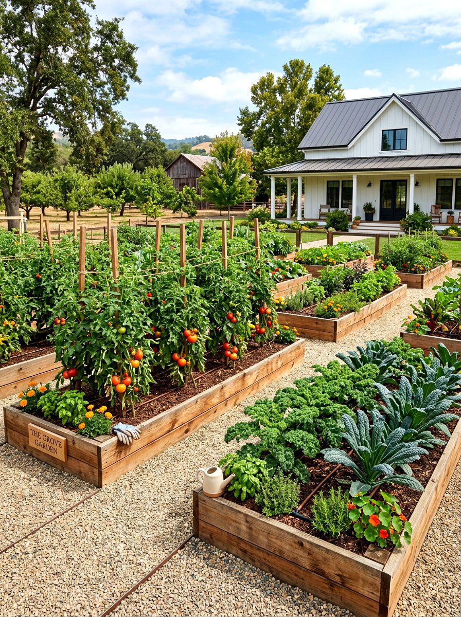 Raised Bed Garden - 30 easy vegetable garden ideas