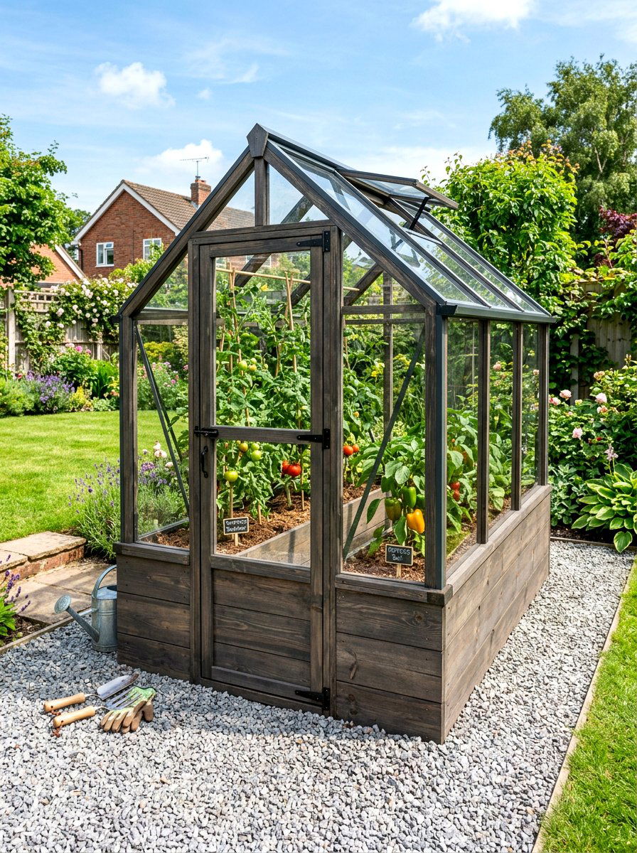 Raised Bed Greenhouse - 30 mini greenhouse ideas