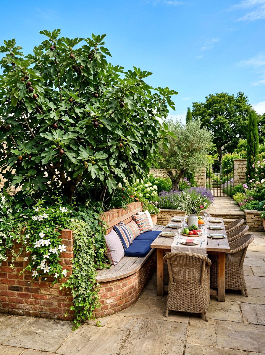 Raised Bed Patio Fig Tree - 30 fig tree patio ideas