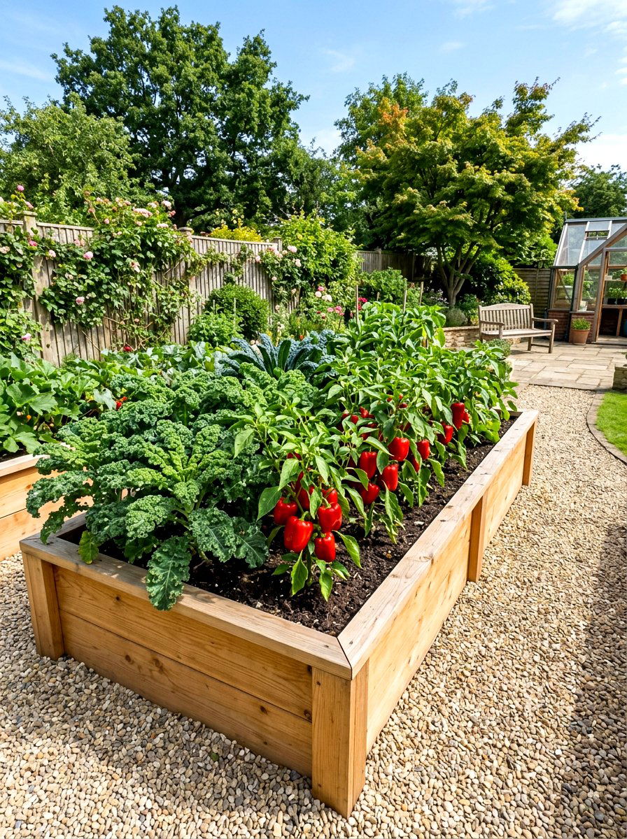 Raised Bed Vegetable Garden - 30 beginner vegetable garden ideas