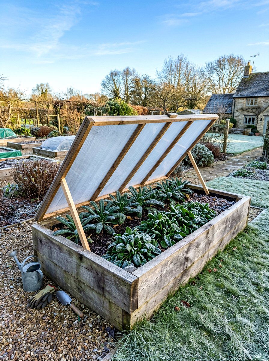 Raised Bed With Cold Frame - 30 raised kitchen garden ideas