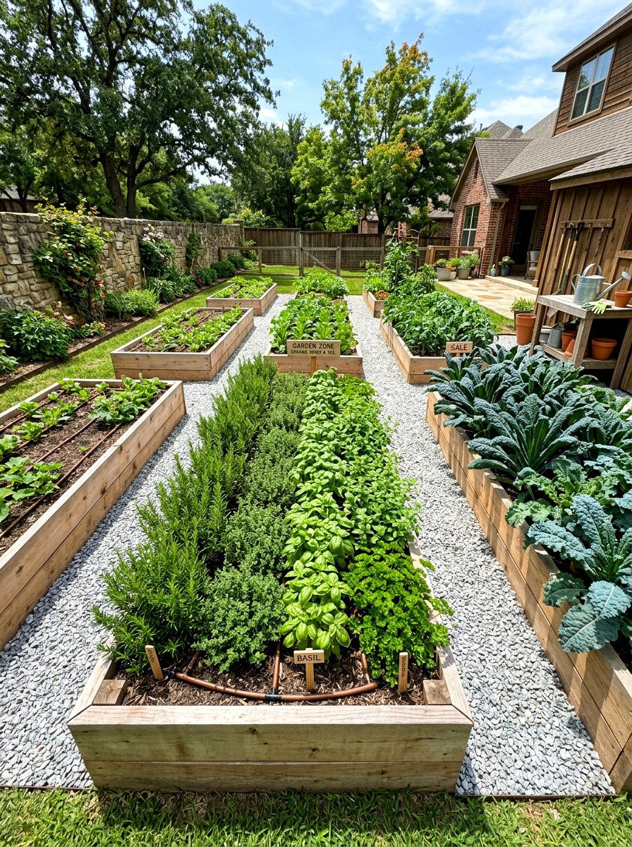 Raised Garden Bed - 30 low maintenance landscaping ideas