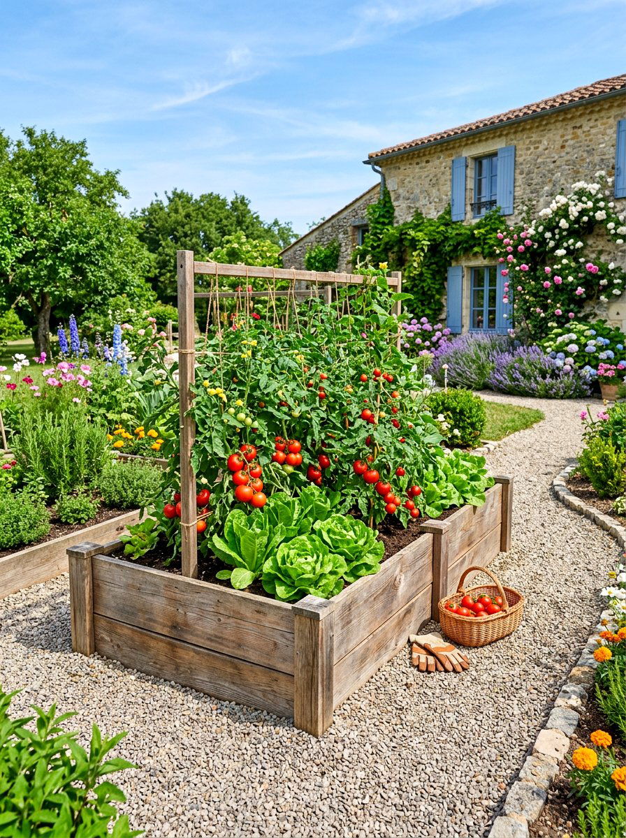 Raised Garden Bed - 30 potager garden ideas
