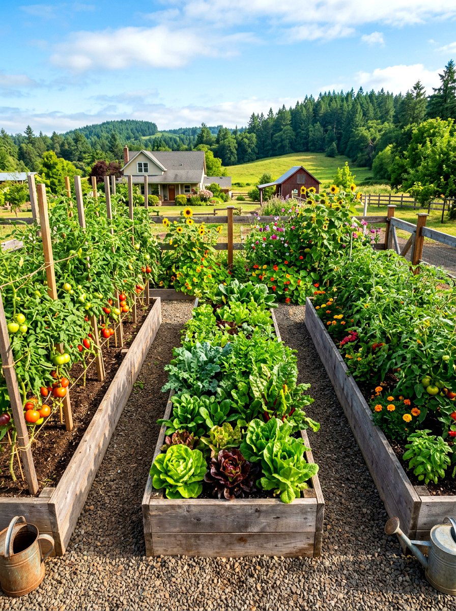 Raised Garden Bed - 30 budget landscaping ideas