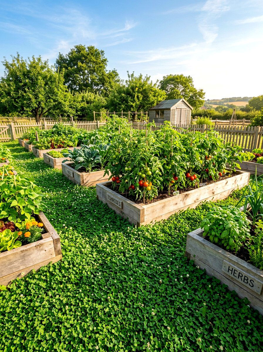 Raised Garden Bed Clover - 30 clover lawn backyard ideas aesthetic