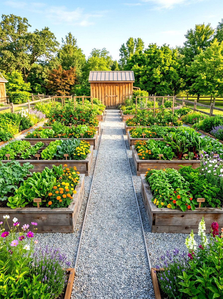 Raised Garden Beds - 30 Pinterest backyard makeover ideas