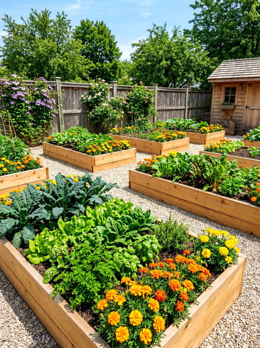 Raised Garden - 30 four season garden ideas
