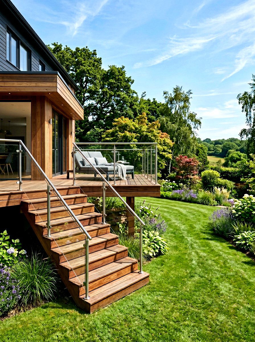 Raised Small Deck - 30 small deck ideas