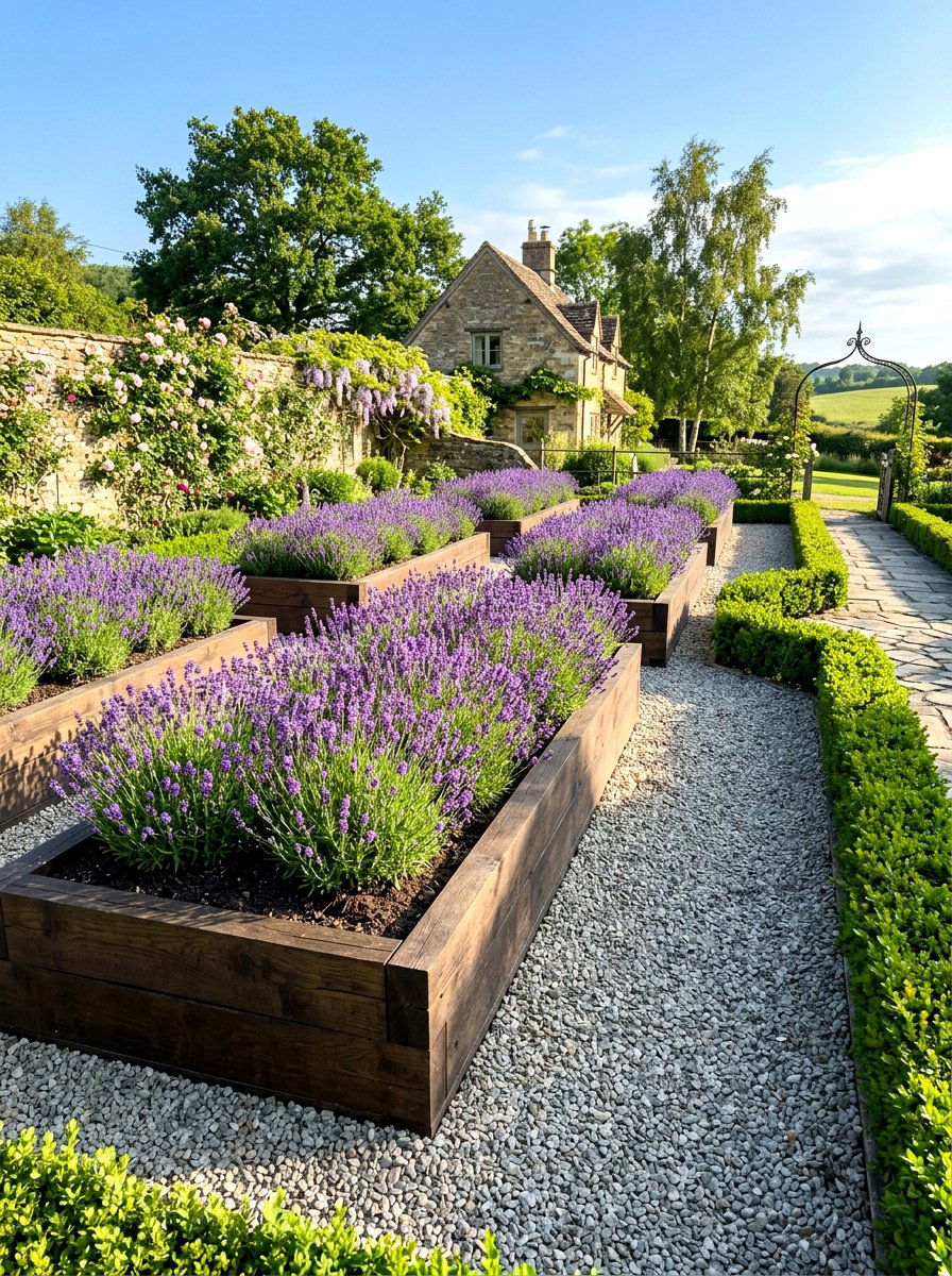 30 Lavender Garden Ideas for a Fragrant, Pollinator-Friendly Yard