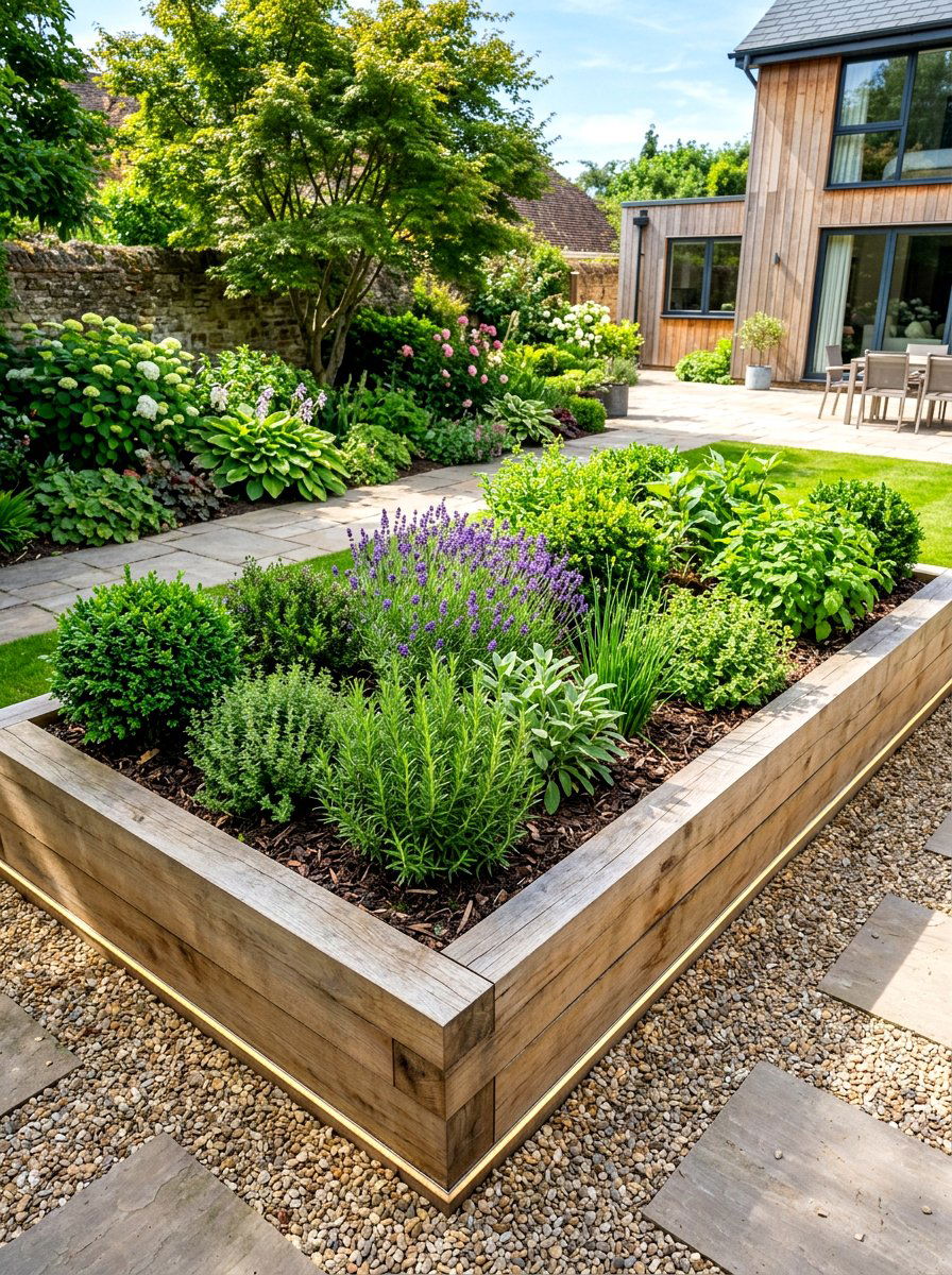 Raised garden bed - 30 modern garden ideas