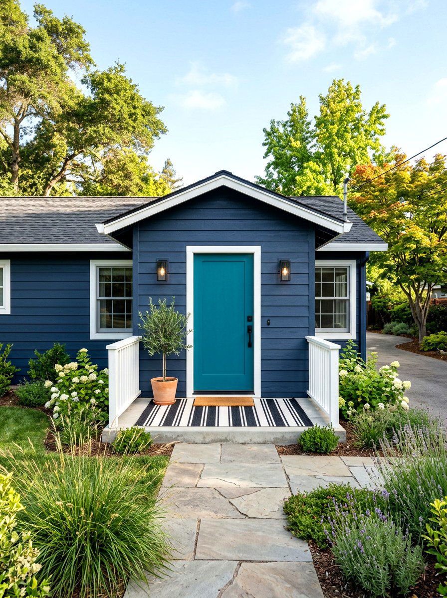 Ranch House Front Door Color - 30 ranch house curb appeal ideas