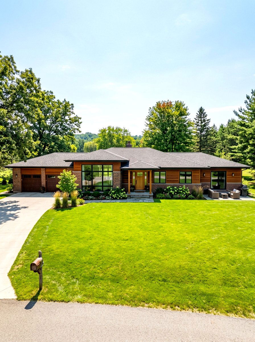 Ranch Style Exterior - 30 country house exterior ideas