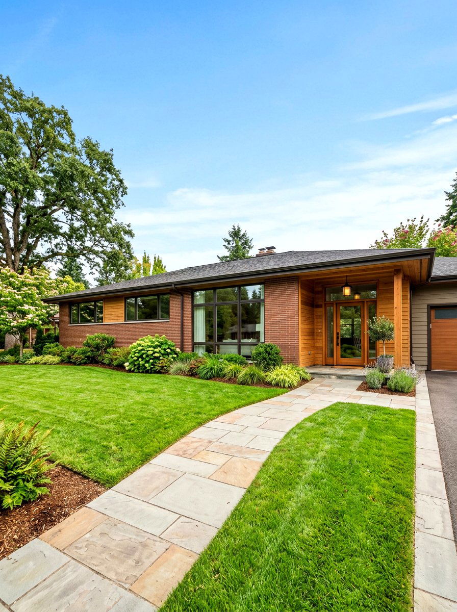 Ranch Style Front - 30 house facade ideas