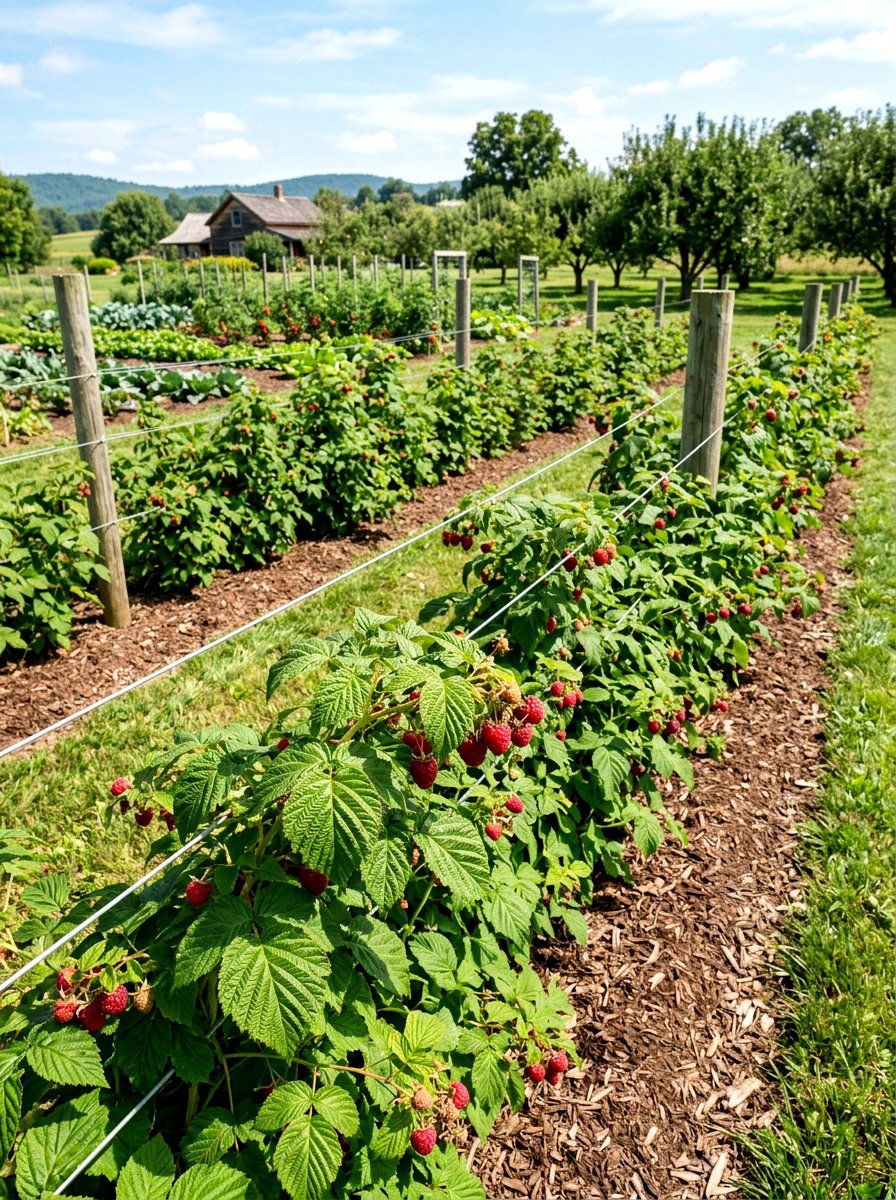 Raspberry Leaf Garden - 30 tea herb garden ideas