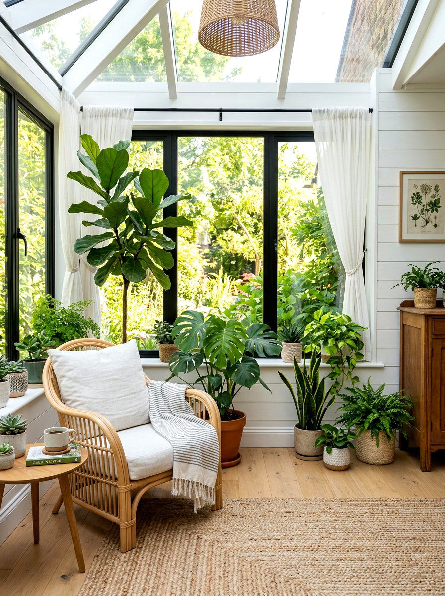 Rattan Armchair - 30 accent chair ideas