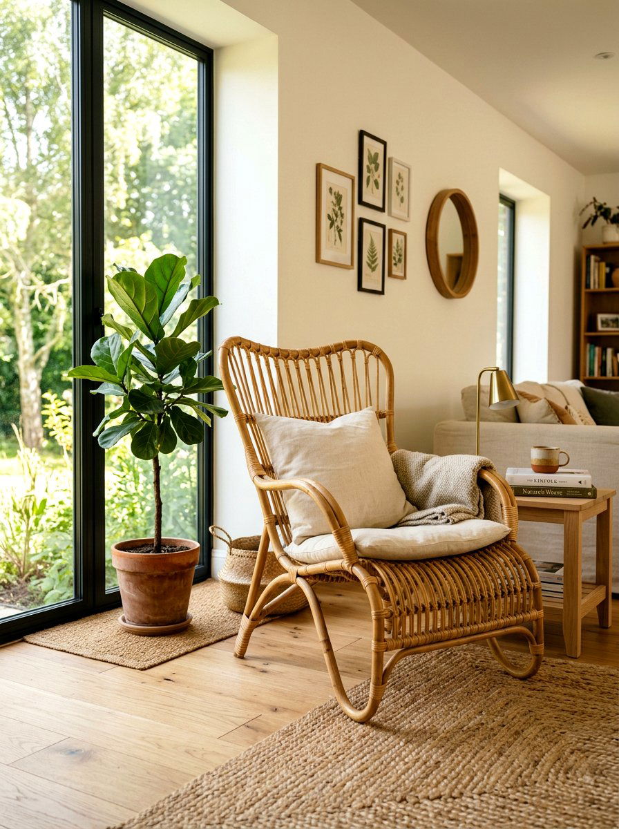 30 Japandi Living Room Ideas to Create Serene, Functional Comfort