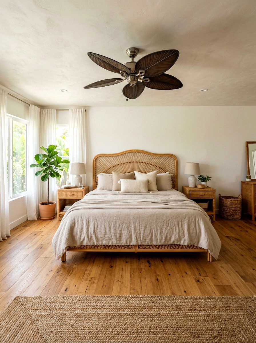 Rattan Furniture Bedroom - 30 resort summer bedroom ideas