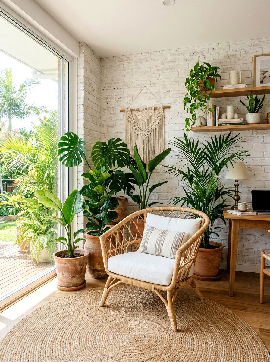 Rattan Lounge Chair - 30 office lounge chair ideas