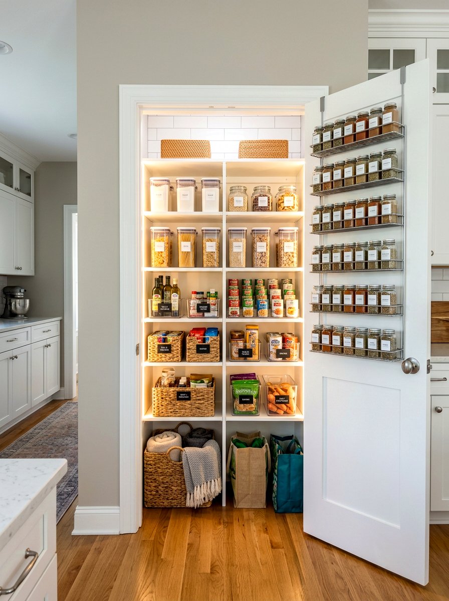 Reach In Pantry Closet - 30 pantry shelving ideas