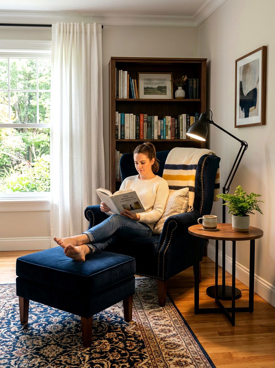 Reading Corner - 30 offline home office ideas