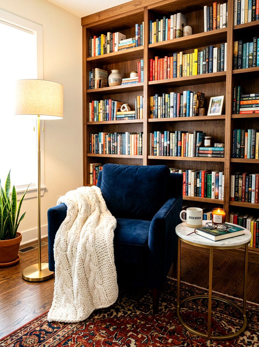 Reading Nook - 30 wellness room ideas