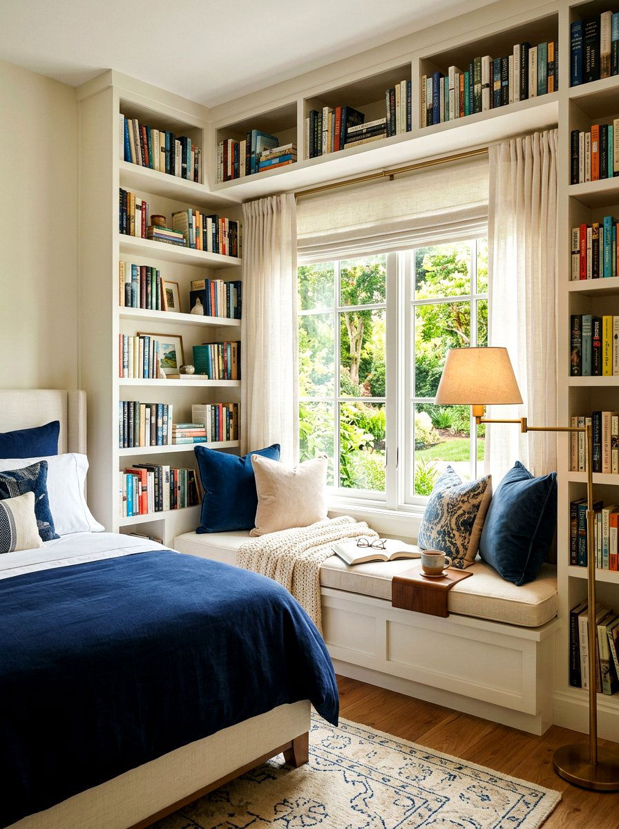 Reading Nook Bedroom - 30 Pinterest kids room ideas
