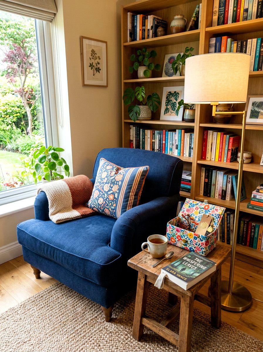 Reading Nook Box - 30 decorative box styling ideas