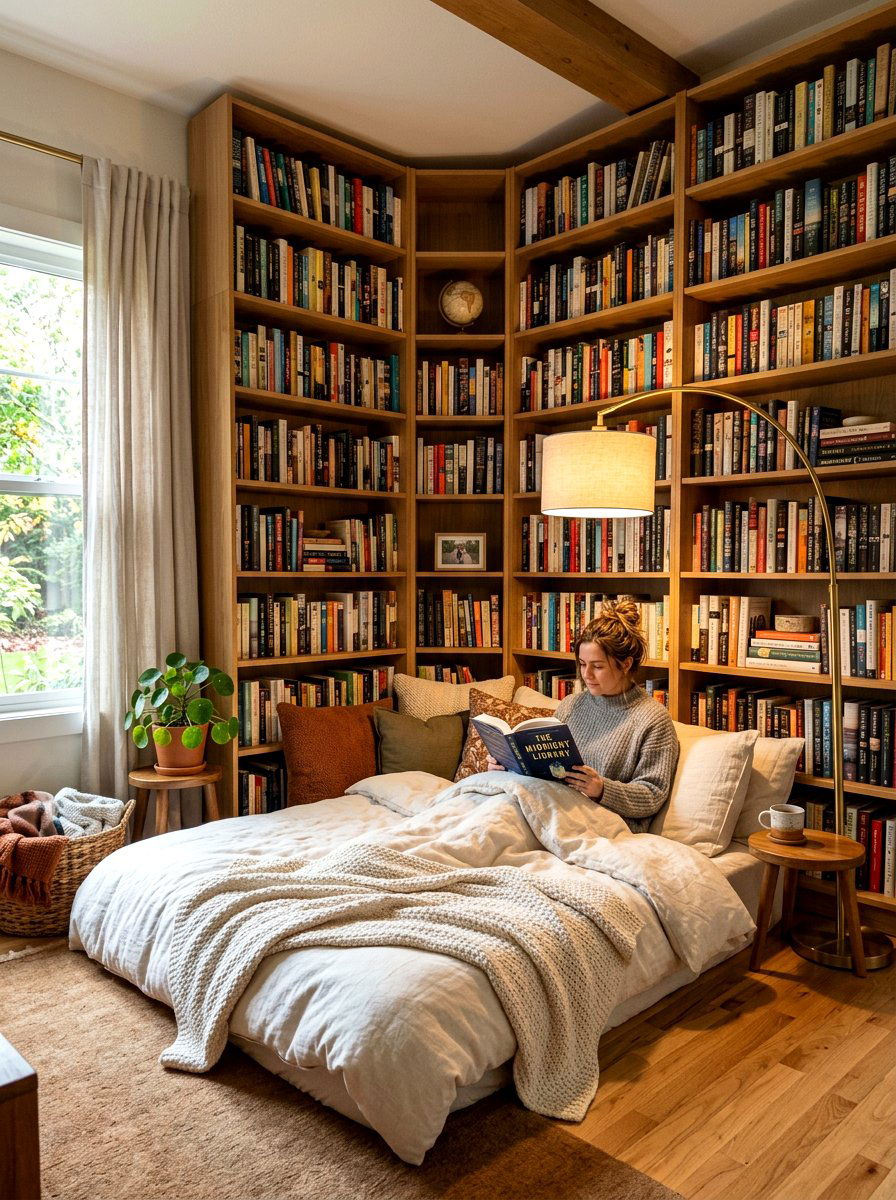Reading Nook Floor Bed - 30 floor bed bedroom ideas