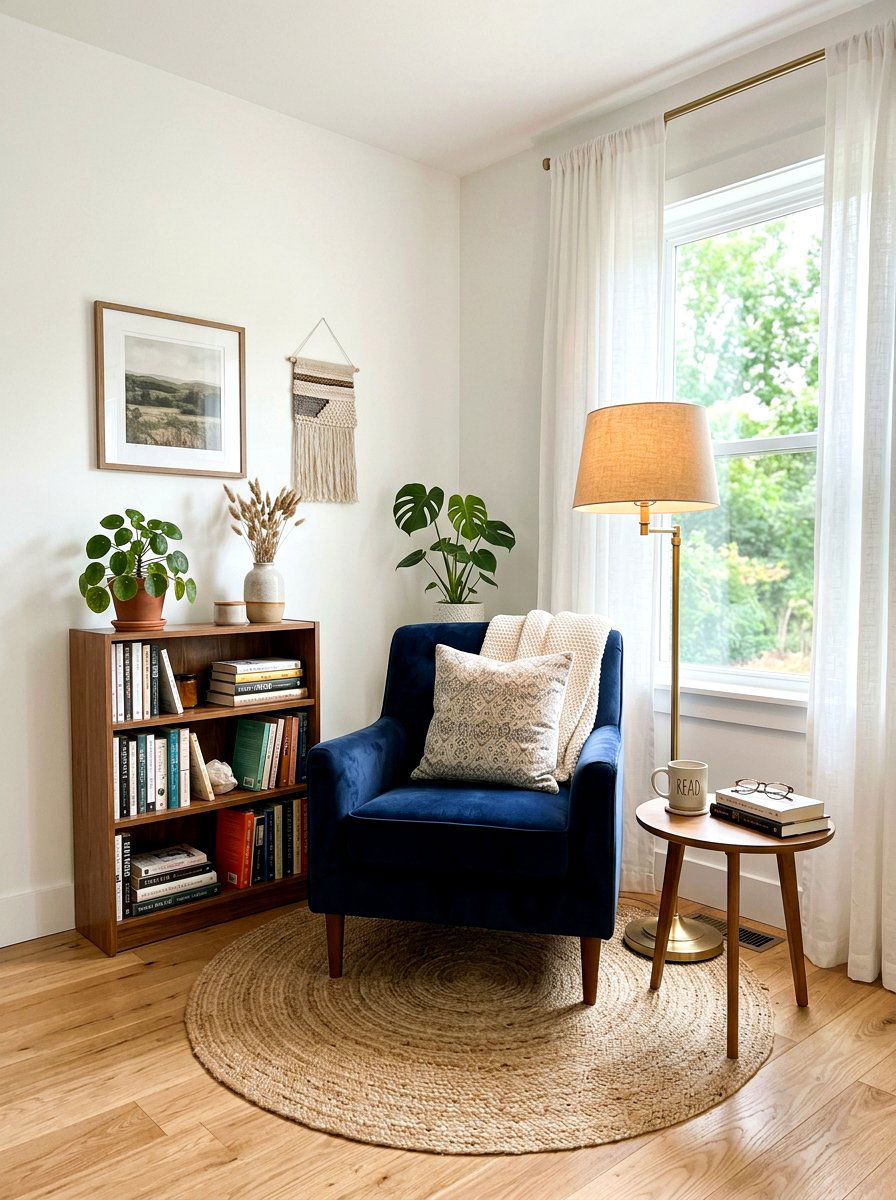 Reading Nook Floor Decor - 30 jute rug styling ideas