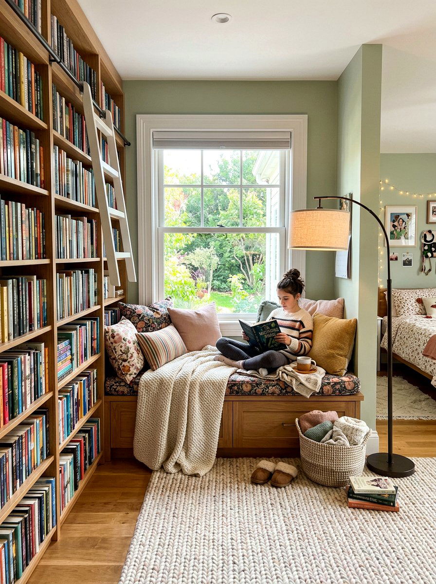 Reading Nook Girl Bedroom - 30 girls bedroom decor ideas