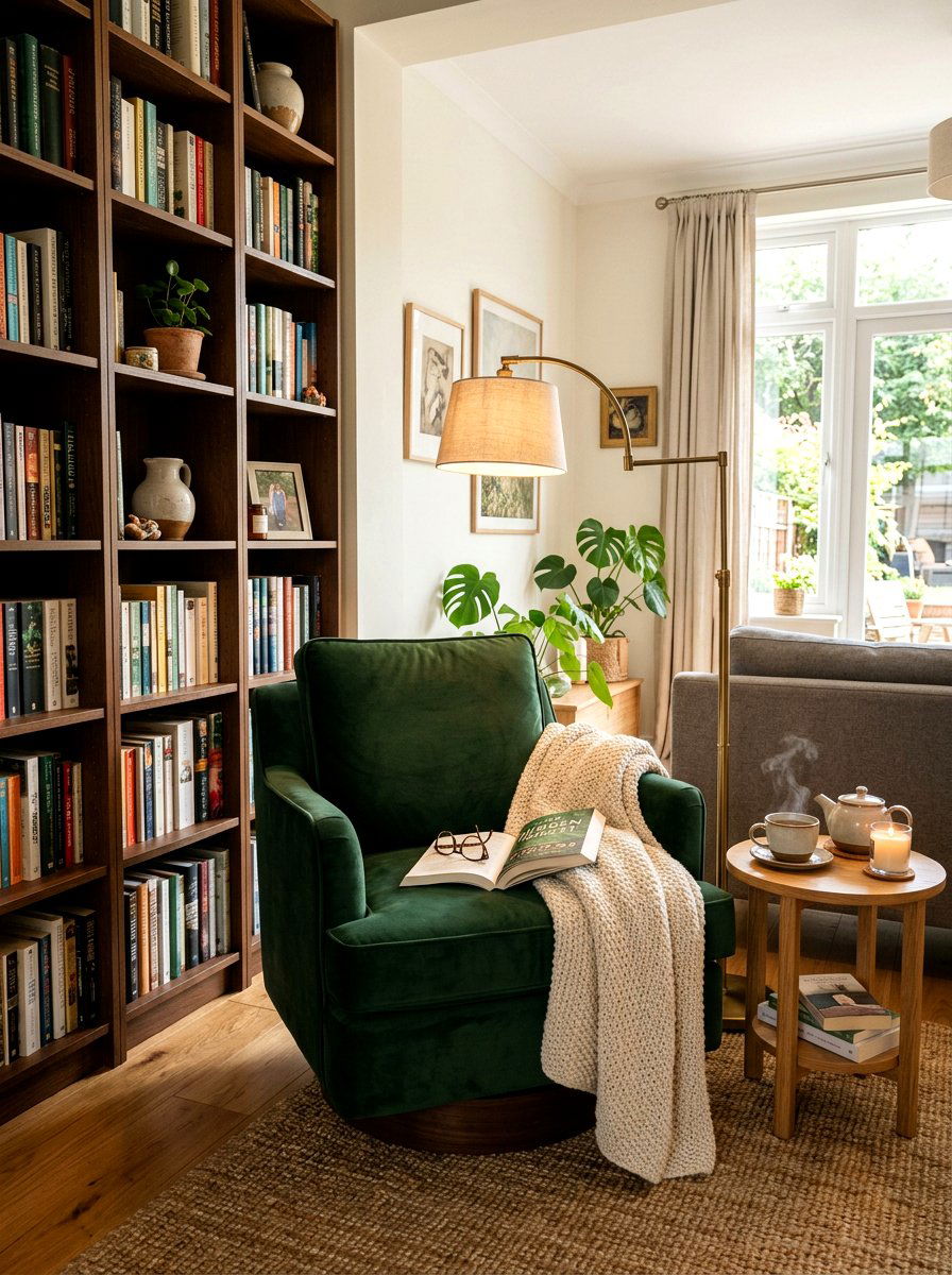 Reading Nook Swivel Chair Living Room - 30 swivel accent chair living room ideas