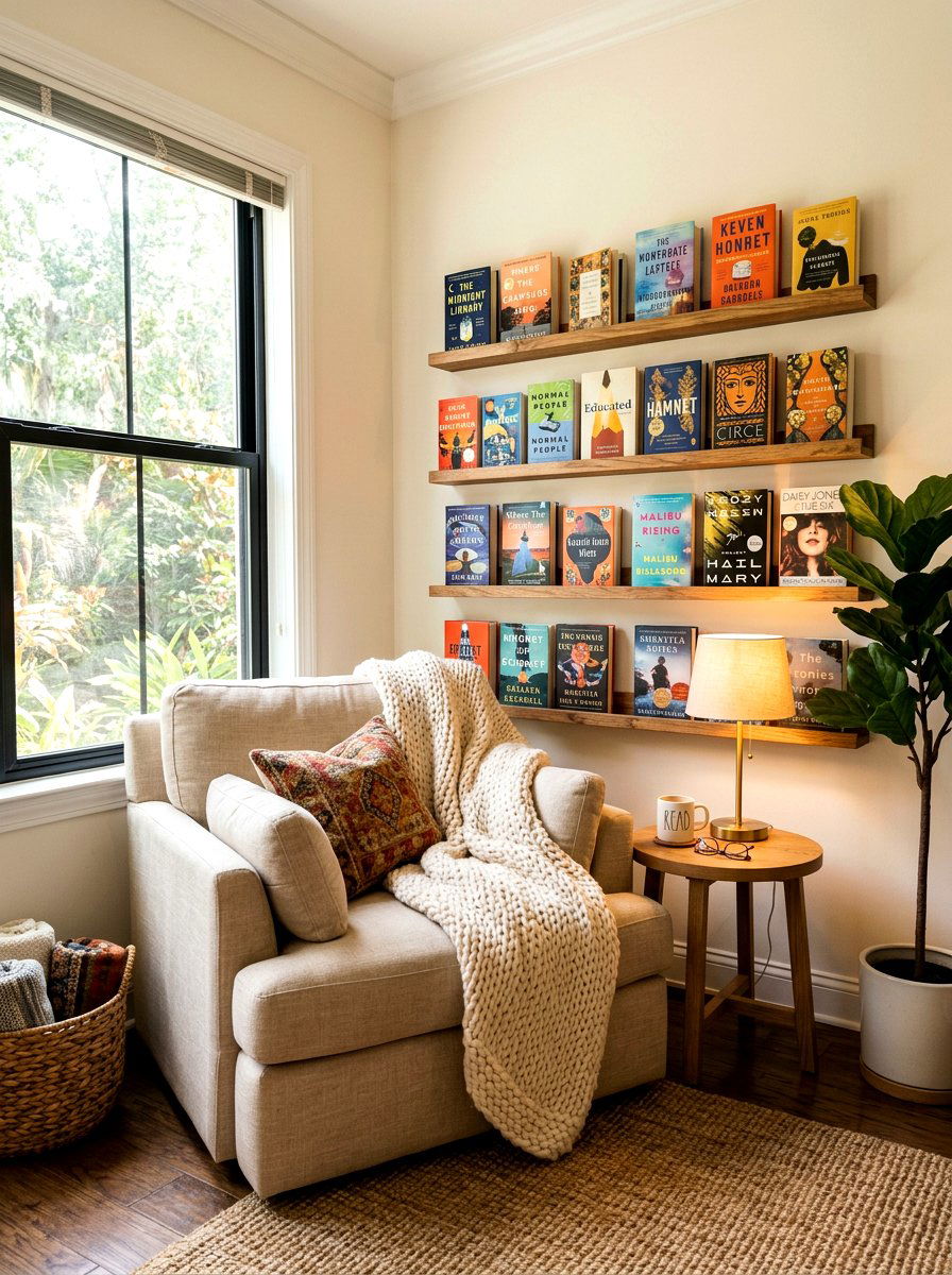 Reading Nook Wall Ledge - 30 picture ledge ideas