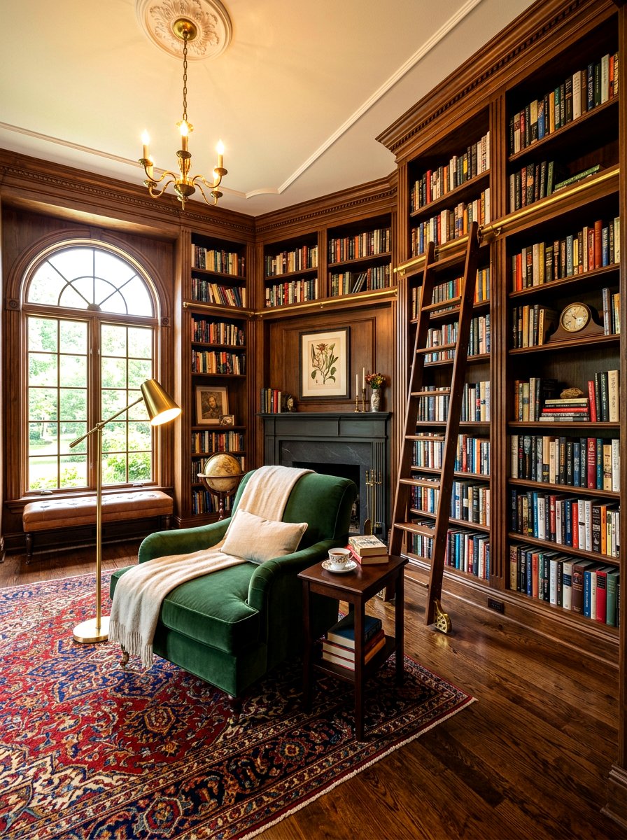 Reading Room - 30 garage hobby room ideas