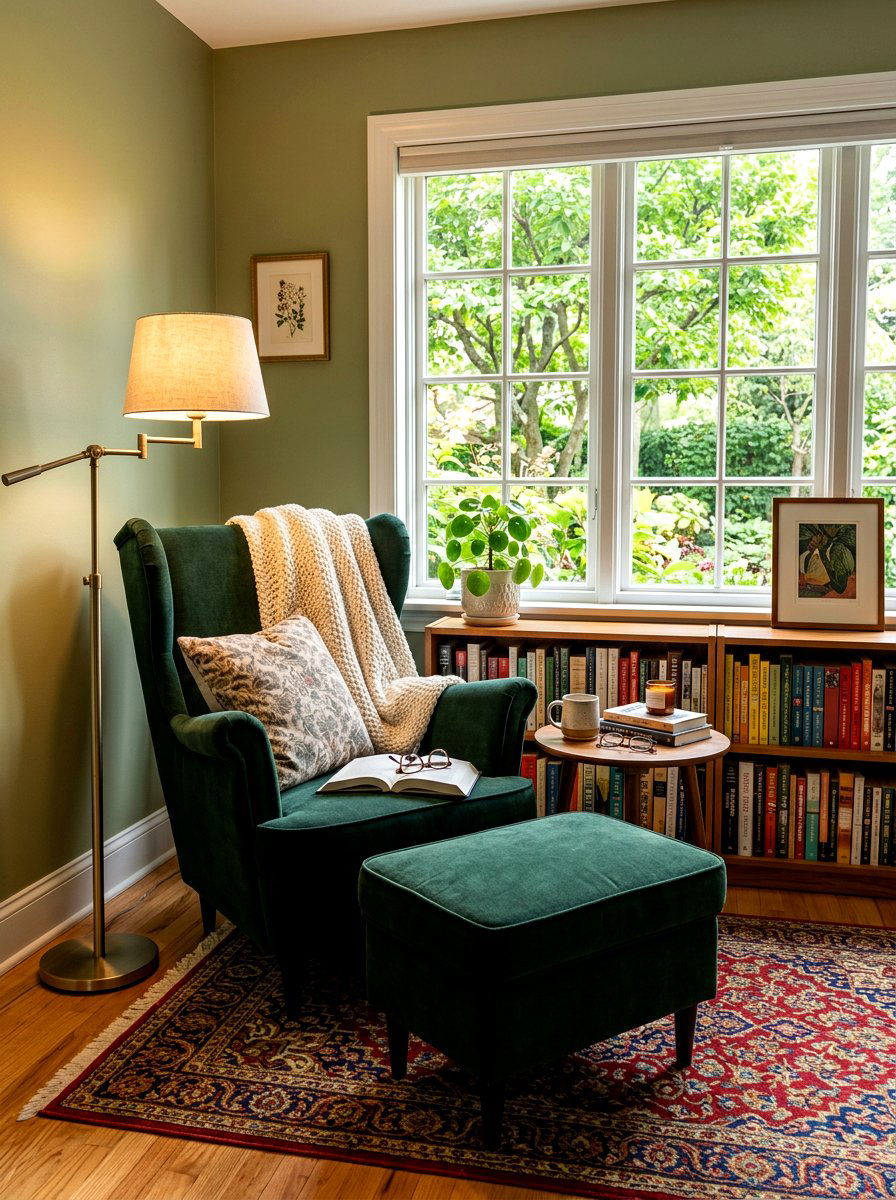 Reading corner - 30 recovery room ideas