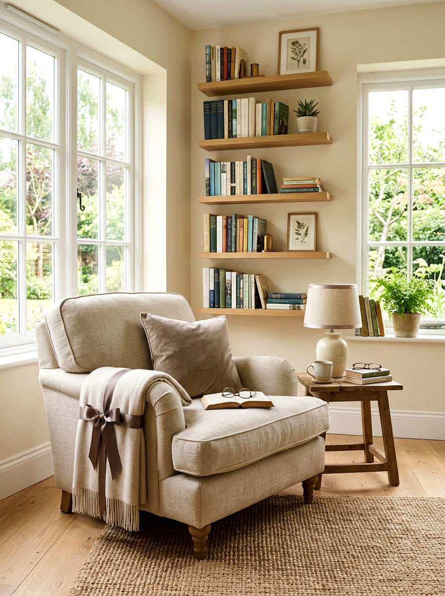 Reading corner bows - 30 bow decor ideas