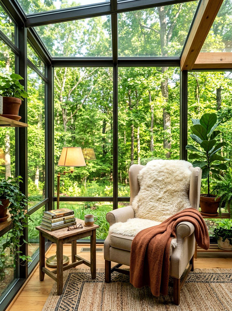 Reading nook sunroom - 30 boho sunroom ideas