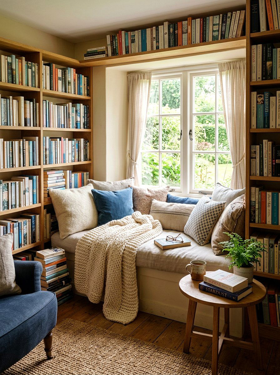 Reading nook without outlets - 30 friction maxxing home ideas