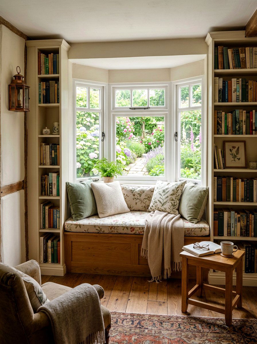 Reading nook - 30 broken floor plan ideas