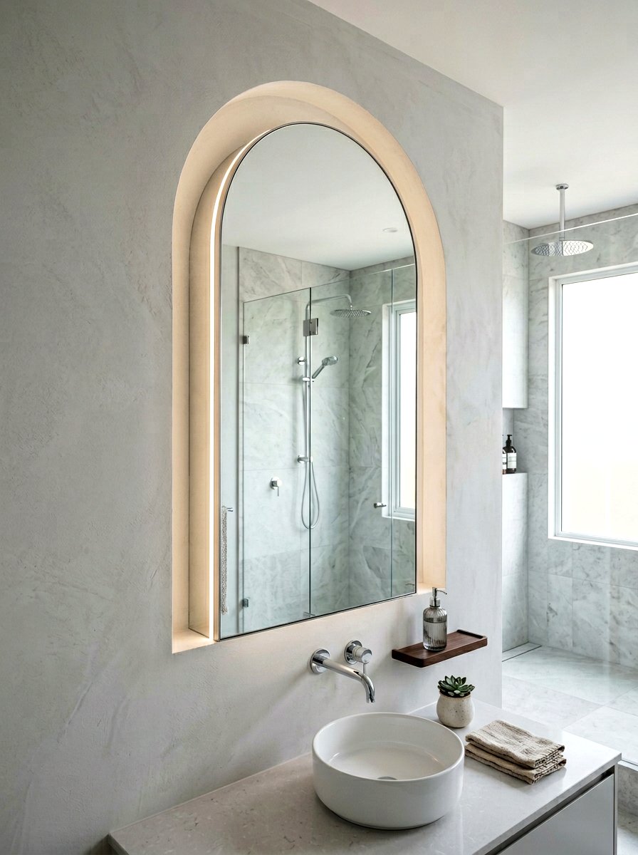 Recessed Arched Medicine Cabinet - 30 arched medicine cabinet ideas