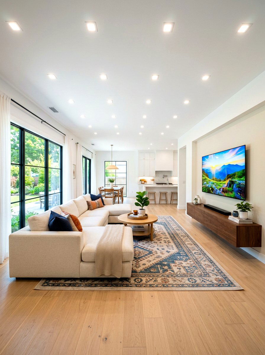 Recessed Ceiling Lighting - 30 living room lighting ideas