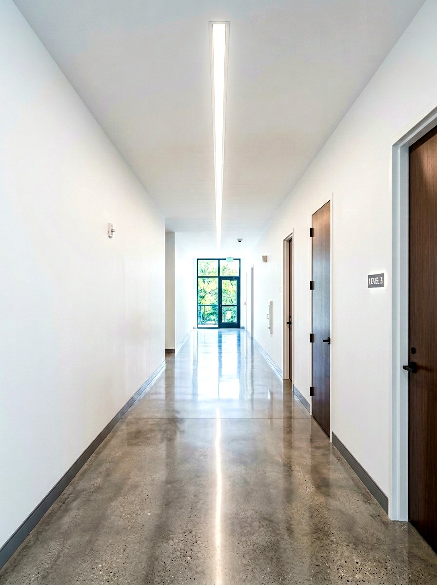 Recessed LED Light - 30 hallway lighting ideas