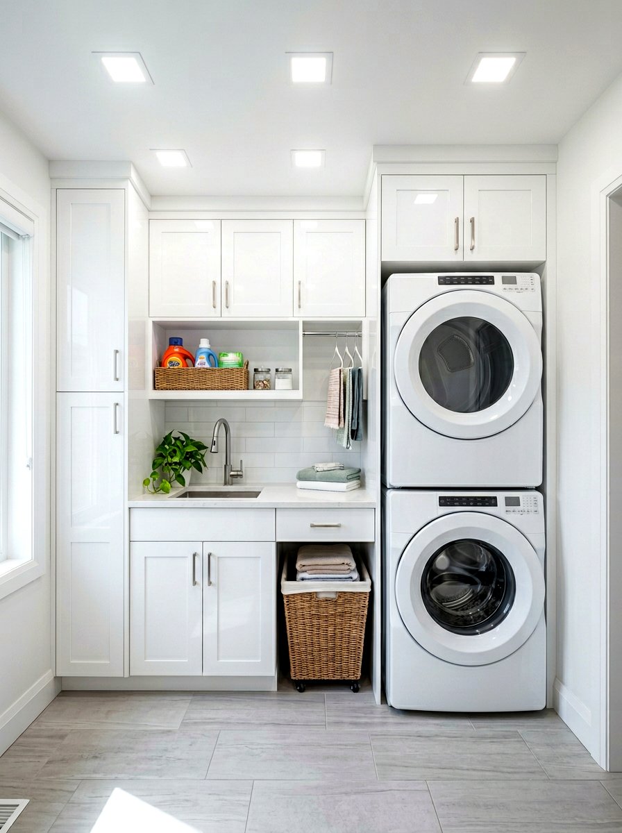 Recessed Lighting Laundry Closet - 30 laundry closet ideas