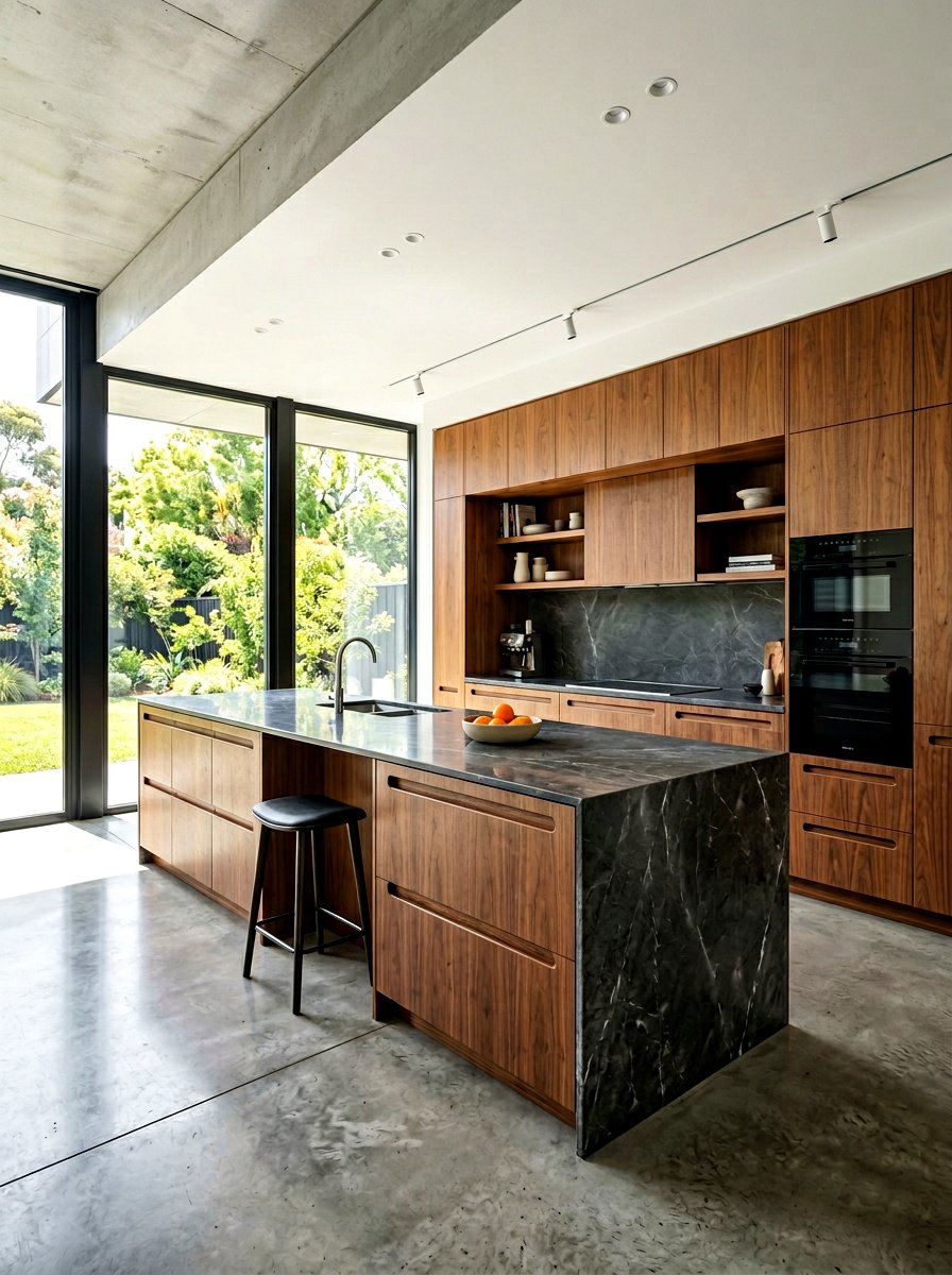 Recessed Long Pulls Kitchen Cabinets - 30 long pull cabinet ideas