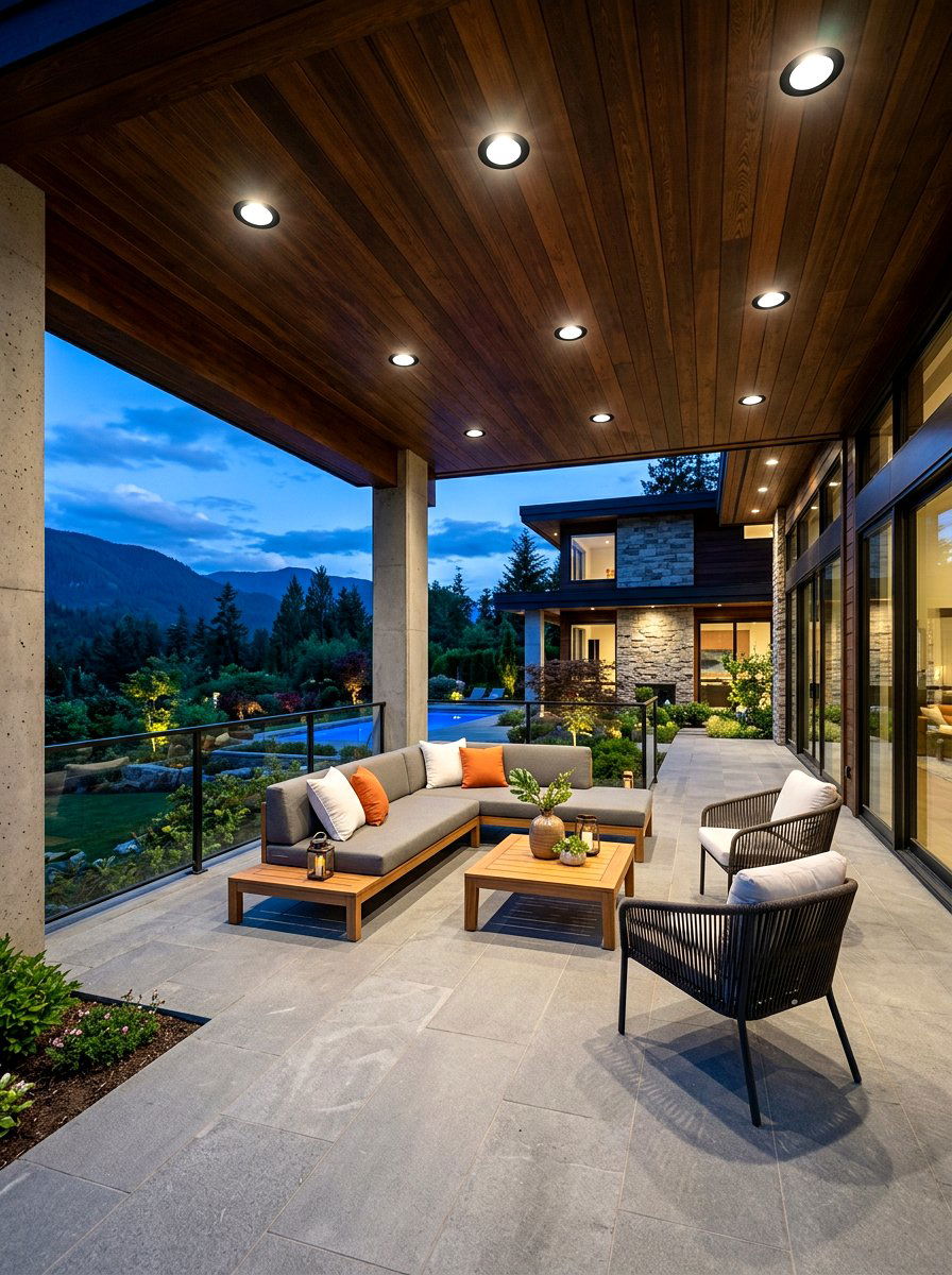 Recessed Porch Light - 30 porch lighting ideas