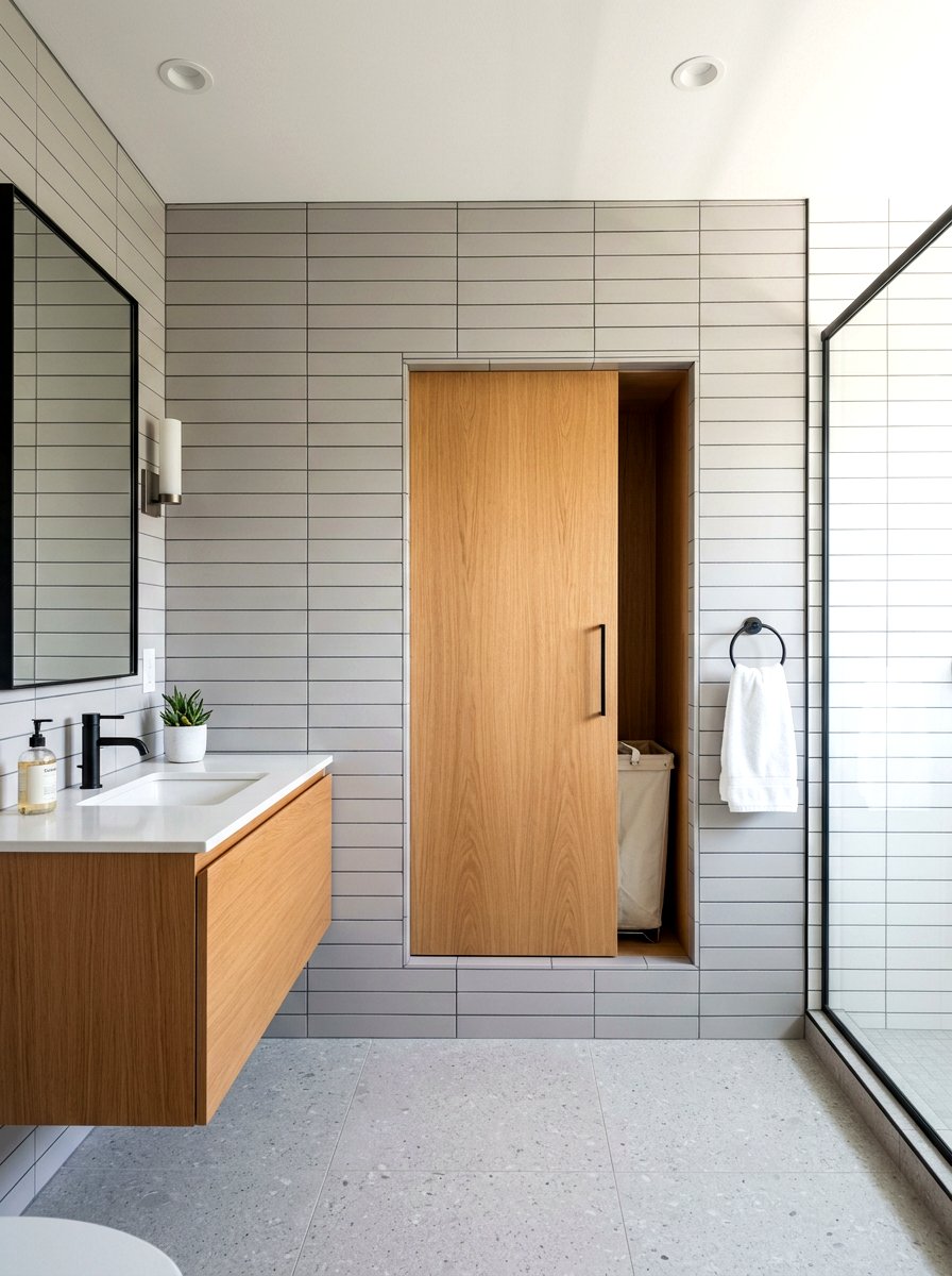 30 Hidden Hamper Apartment Ideas to Hide Laundry in Style